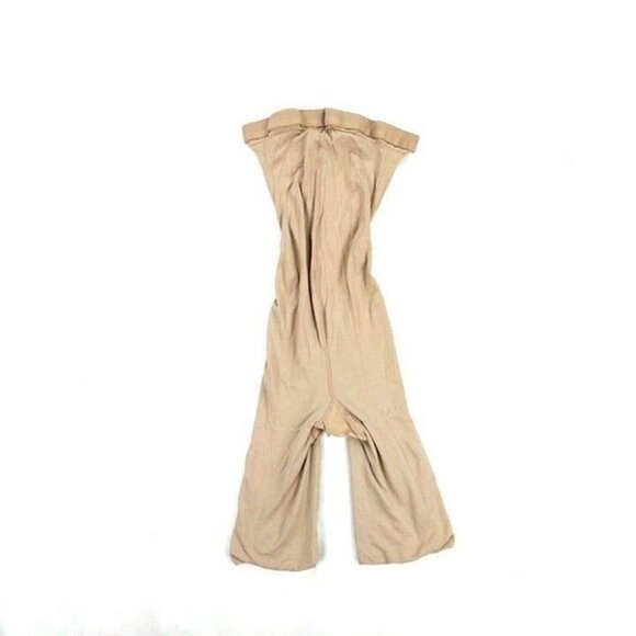 Shapewear Spanx Womens Higher Power Shaper Shorts Double Gusset Size E Tan Nude - Picture 5 of 10